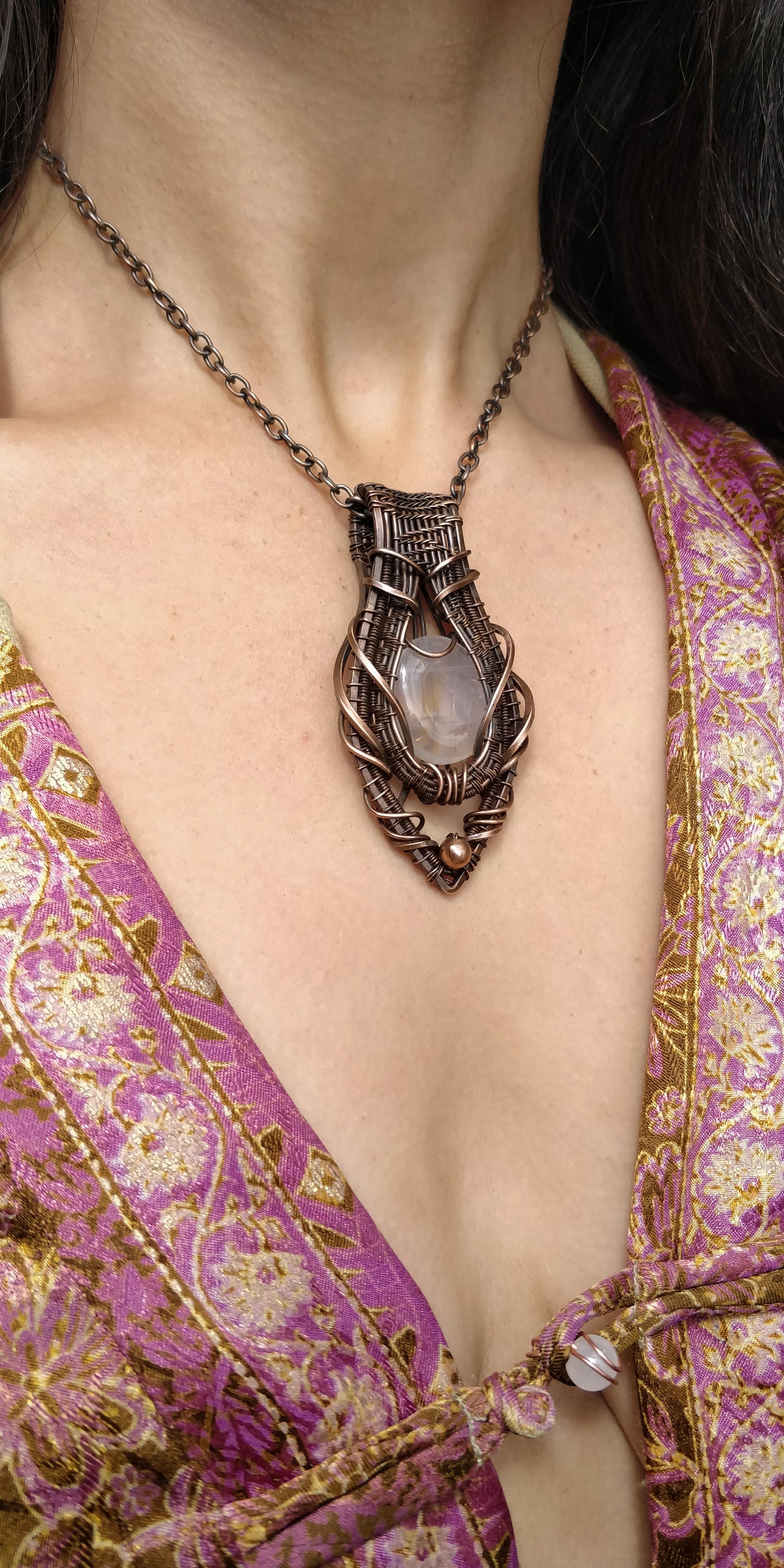 Rose Quartz Amulet