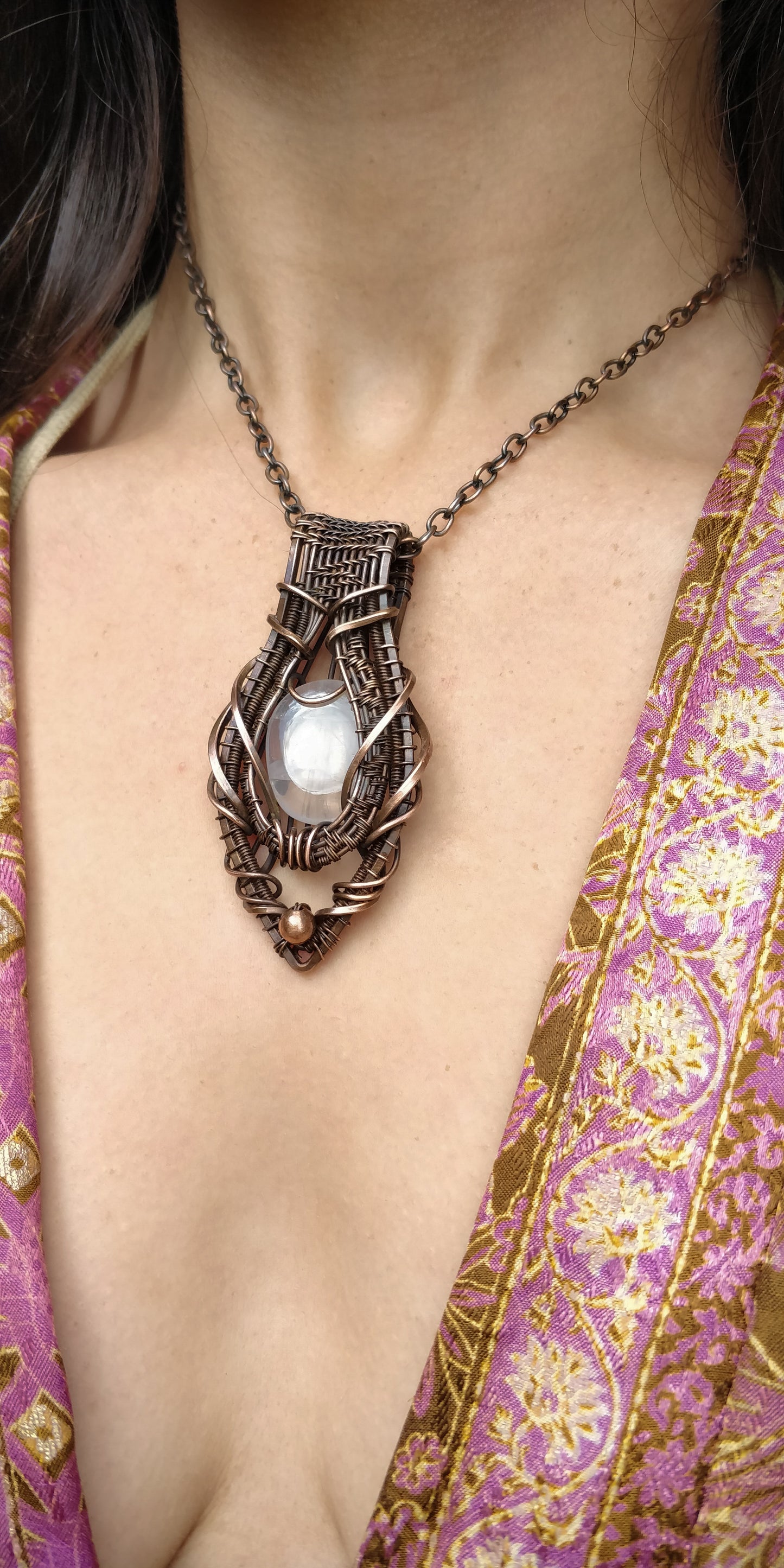 Rose Quartz Amulet