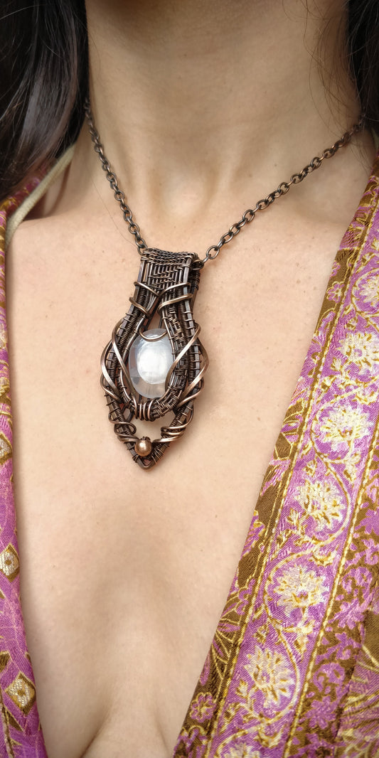 Rose Quartz Amulet