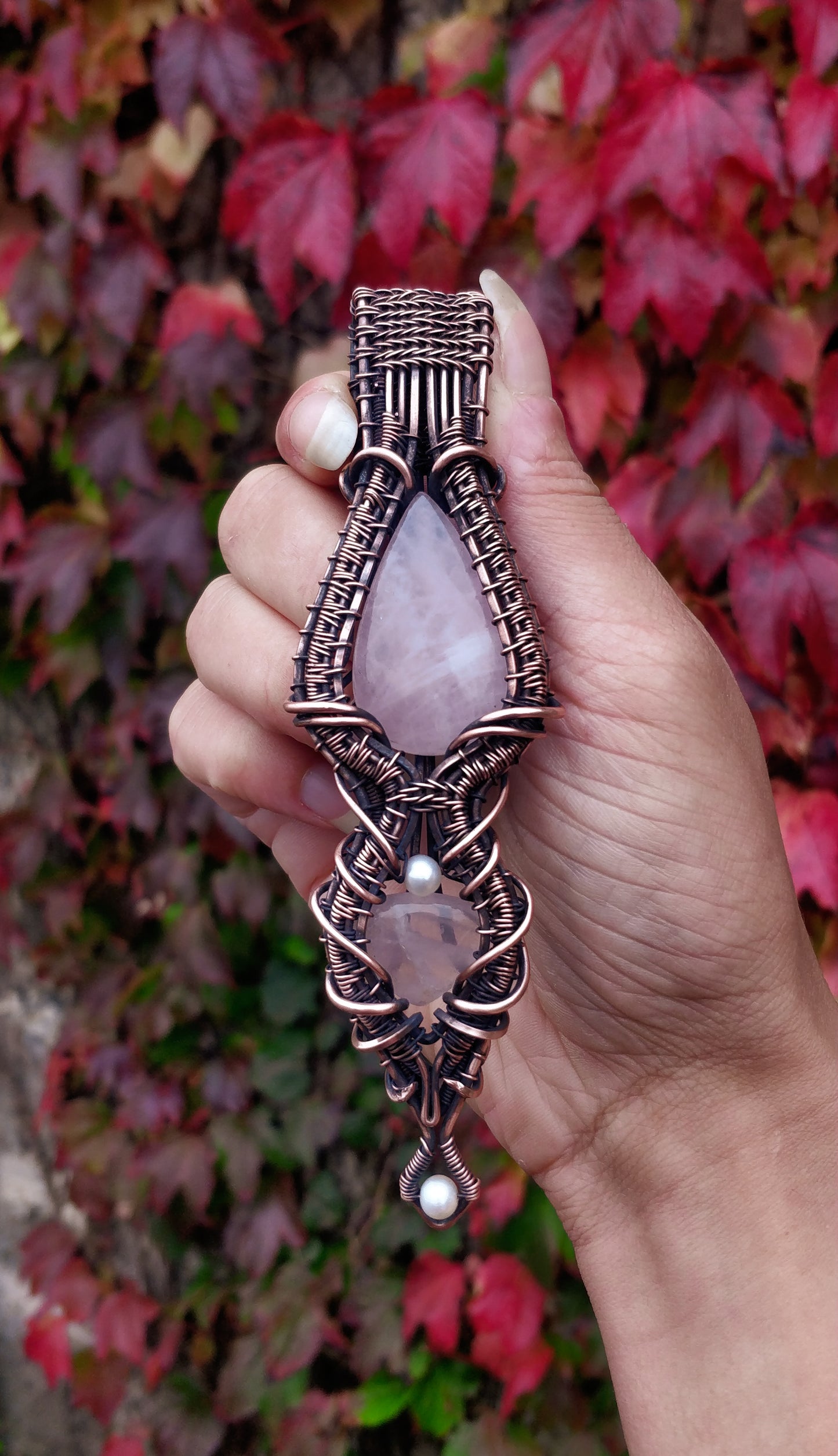 'Heart Alchemy Talisman' Double Rose Quartz